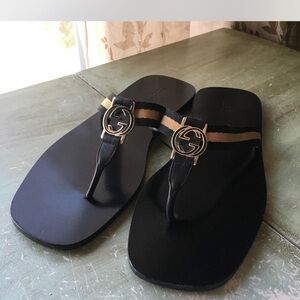 Vintage Gucci Thongs size 10